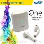 Fone Bluetooth Qone Fone-bt11 Branco Feasso