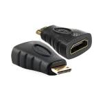 Adaptador Hdmi Femea X Mini Hdmi Macho Mm903 Mais Mania