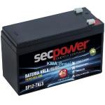 Bateria Selada 12v 7ah Sp12-7als Nobreak Sec Power