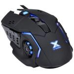 Mouse Usb Gamer 2400dpi 6 Botoes Vx Galatica Led Azul Vinik