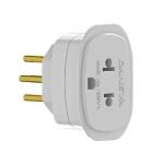 Adaptador Tomada 2p+t P/nbr14136 Daneva Branco 6642 Md9