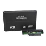 Case Para Hd 2.5 Sata Usb 3.0 Cs-u3 Preto F3