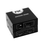 Hub Hdmi Splitter 1 Entrada 4 Saidas Compativel P/ Tv 3d Chip Sce