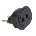 Adaptador Tomada 2p P/nbr14136 Preto 9240 Md9