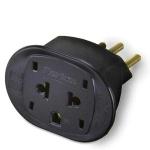 Adaptador Tomada 2p+t P/nbr14136 Daneva Preto 9241 Md9