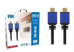 Cabo Hdmi X Hdmi 5 Mt 2.0 4k Hdr 19p Plus C/filtro Pix