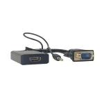 Cabo Conversor Vga X Hdmi Femea C/audio P2 Kap-v078 Kapbom*bcen