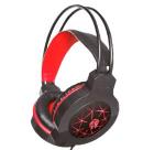 Fone Headset Gamer P2 (2x) + Usb Preto/verm Hf2200 Hayon