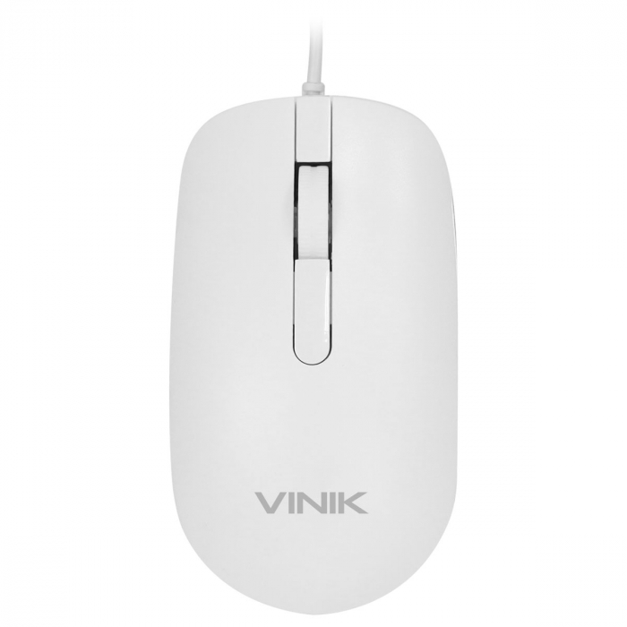 Mouse Usb 1600 Dpi Dynamic Slim Branco Dm126b Vinik