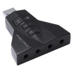 Placa De Som Usb 4 Portas P2 Compativel Com Ps3  A4pusbm Vinik