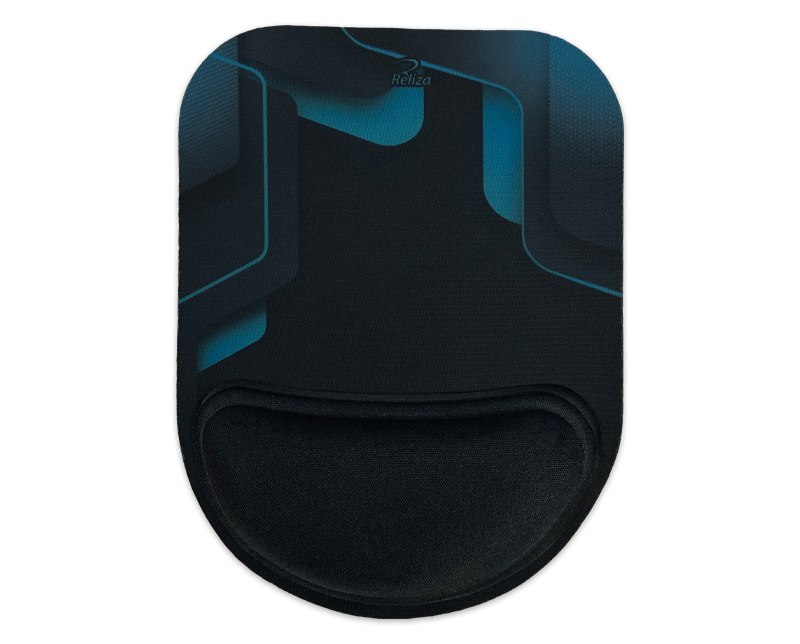 Mouse Pad C/ Apoio Compact Abstract Reliza