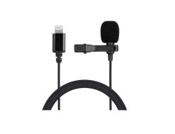 Microfone Para Celular Lapela Lightning 1.5m Md9