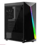 Gabinete Gamer Atx Shard Acrylic Preto Aerocool