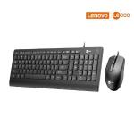 Kit Teclado E Mouse Usb Cm103 Preto Lecoo