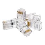 Conector Rj45 Cat5  Pacote C/ 20 Un Hayom