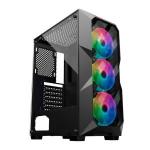 Gabinete Gamer Preto Com 3 Cooler Gb1710 Hayom