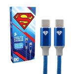 Cabo De Dados Usb Tipo C 2.0 Dc Mobile 1.5m Superman Chip Sce