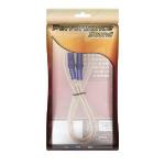 Cabo P2 + P2 Estereo Cristal 1m Transparente Chip Sce