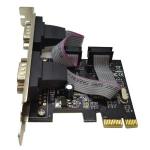 Placa Pci-e 2 Portas Serial Lt-p610  Lotus