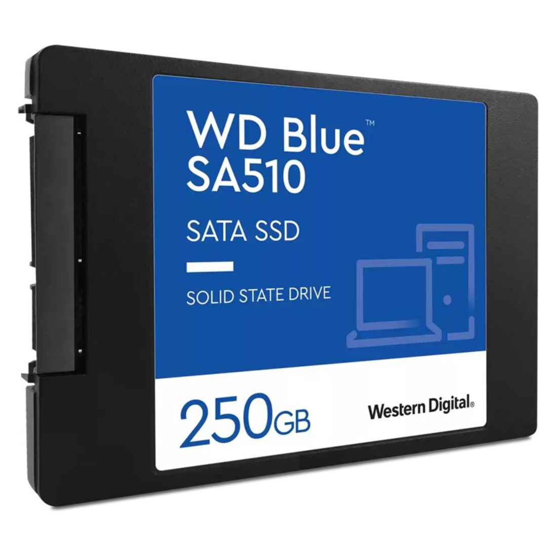Hd Ssd 250gb Blue 555mbs/440mbs Sataiii Wds250g3b0a Western Digital