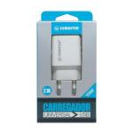 Carregador Tomada Com 1 Usb 3.1a  Branco T502b Kimaster