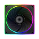 Cooler 120mm S-led Controlavel Rgb Ring Bfr-22rgb S/ Caixa Bluecase