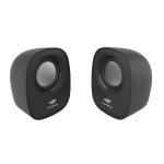 Caixa De Som Usb / P2 6w Speaker 2.0 Sp-30bk Preta C3tech