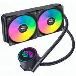 Cooler P/cpu Water 240mm Preto Wac6 C/ Cooler Rgb K-mex