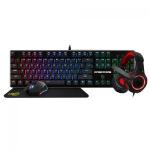 Kit Gamer Teclado/mouse/mousepad/headset Kwg Draco E1a