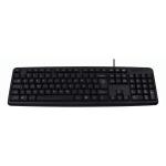 Teclado Usb Basico Preto Kb110 Sem Logotipo