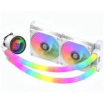 Cooler P/cpu Water 240mm Branco Wac5 C/ Cooler Argb K-mex