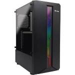 Gabinete Gamer Preto Gb1724 Lateral Vidro Temperado Led Rgb Hayom
