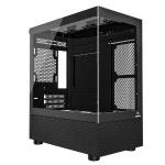 Gabinete Gamer Mid Tower Crystal Cc-202b Preto Onepower