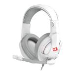 Fone Headset Gamer P2 (2x) + Usb Rgb Cronus Branco H211w- Rgb Redragon