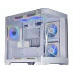 Gabinete Gamer Aquario Curva Cgw-01ag Lateral Vidro M-atx K-mex