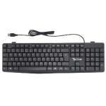 Teclado Usb Basico Preto Dxkb156 Duex