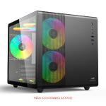 Gabinete Gamer S/ Fonte Aquarius Mt-g710bk Preto C3tech