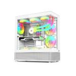 Gabinete Gamer S/ Fonte Aquarius Mt-g850wh Branco C3tech