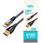 Cabo De Dados P/ Iphone Lightning 2m Turbo Led 20w Cb832 Kimaster