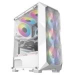 Gabinete Gamer Branco Com 3 Cooler Gb1730 Hayom