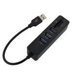 Hub Usb 3 Portas 2.0 + Leitor Cartao Hub51sd Elg