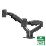 Suporte P/2 Monitores Articulado Pistao A Gas 17" A 35" Vesa F160n Elg