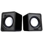 Caixa De Som 6w Flow  Estereo Alto Falante Usb Preto Letron