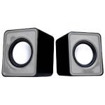 Caixa De Som 3w Flow  Estereo Alto Falante Usb Cinza Letron