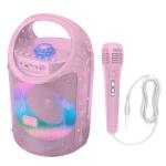 Caixa De Som Bluetooth 60w Com Microfone Hello Kitty Letron