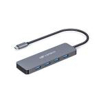 Hub Usbc 4 Portas 3.0 Tipo C Hu-c330gy  C3tech