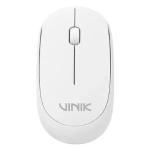 Mouse Usb Sem Fio Branco Vf120 Vinik