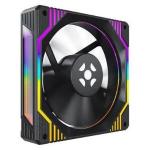 Cooler 120mm Fan Com Led Colorido Frosty Preto Fortrek
