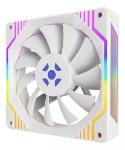 Cooler 120mm Fan Com Led Colorido Frosty Branco Fortrek