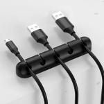 Organizador De Cabos 5 Clips 5mm Fk-2320 Preto Fortrek